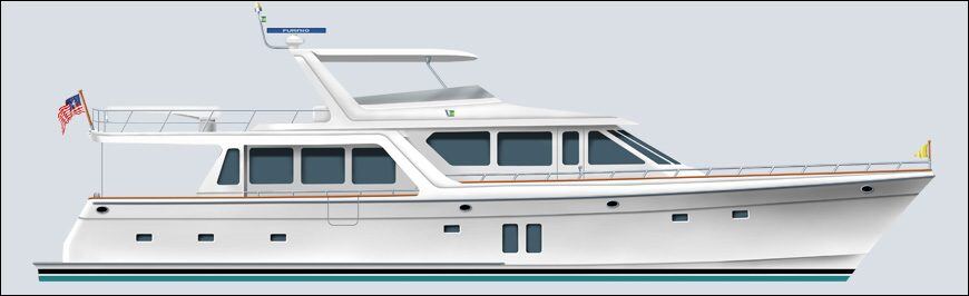 76 Pilothouse Profile