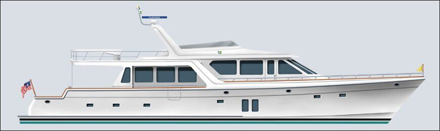 80 Pilothouse Profile