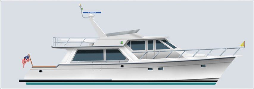 54 Pilothouse Profile