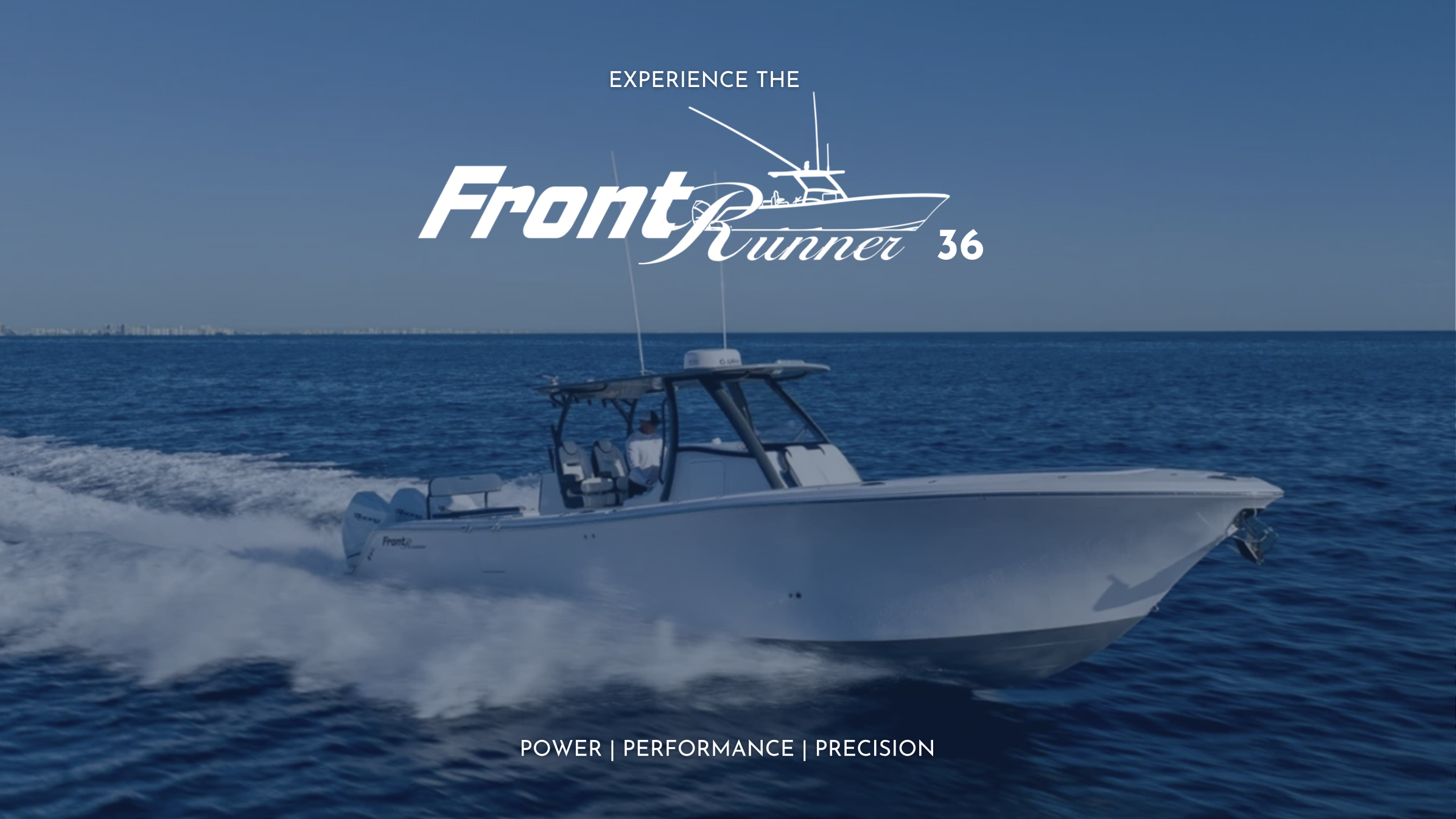 Explore the Front Runner 36 | Power, Performance, & Precision