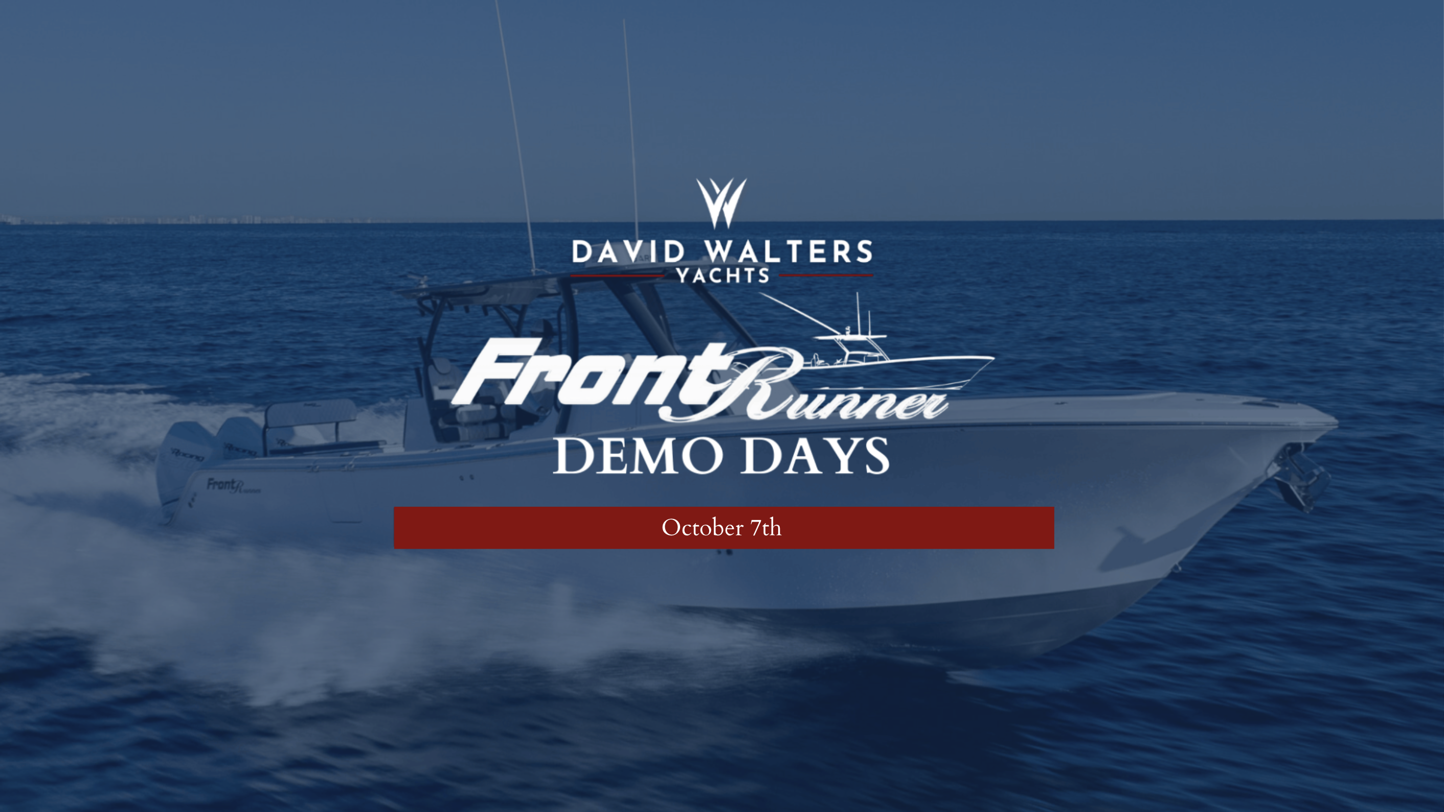 Front Runner 36 Demo Days