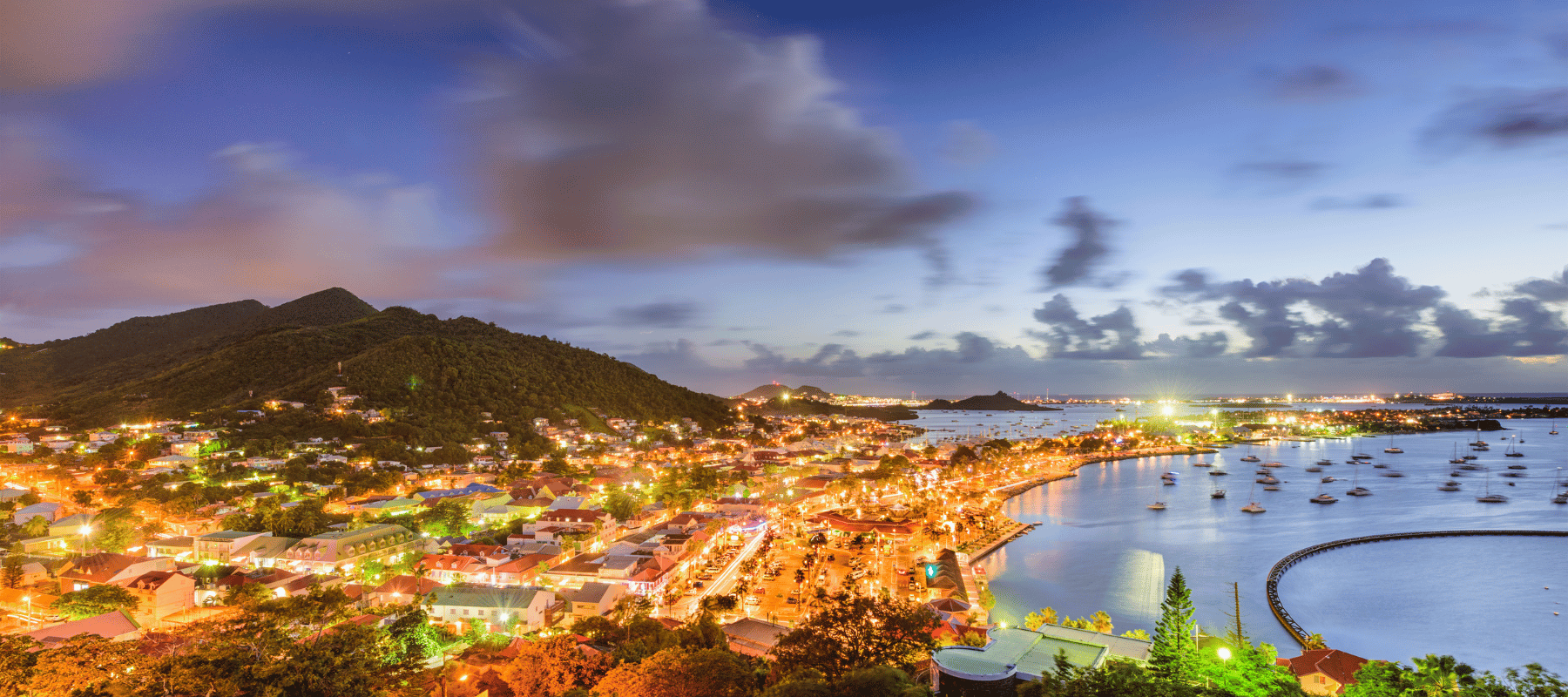 Sint Maarten skyline